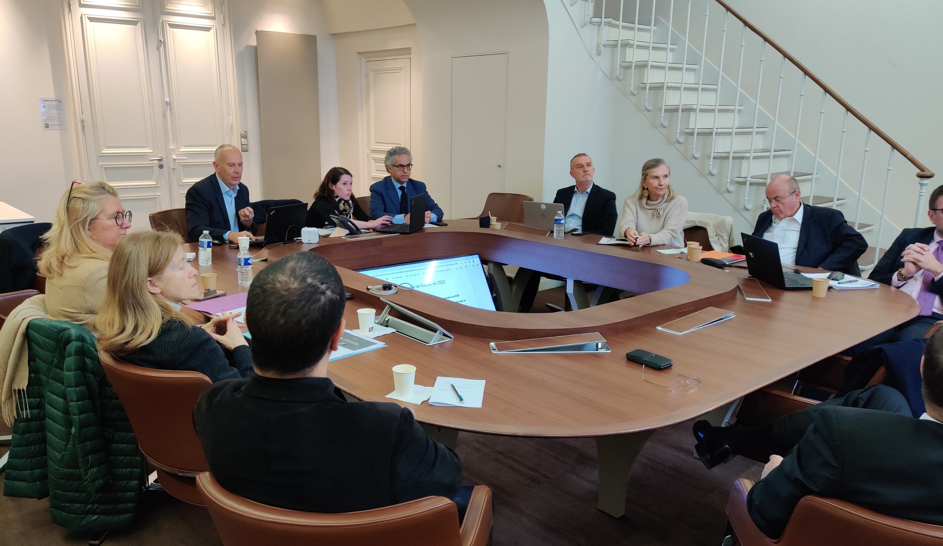 Intervention devant la commission Economie et Financement des entreprises à la CCI Paris Île-de-France