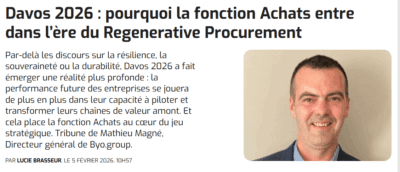 achats regenerative procurement